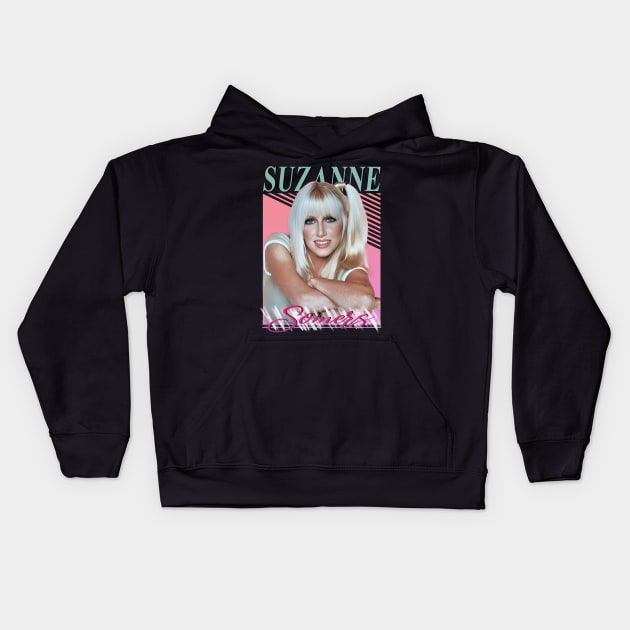 Remember || Suzanne Somers Kids Hoodie by Alaknanda prettywoman